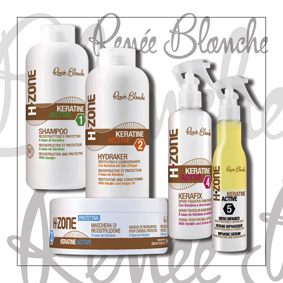 H • ZONA : ACTIVE KERATINE RENEE BLANCHE Gydymas  plaukų priežiūros